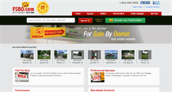 Desktop Screenshot of fsbo.com